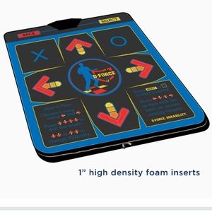 D-force Deluxe USB Dance Pad with 2 inch Foam Insert